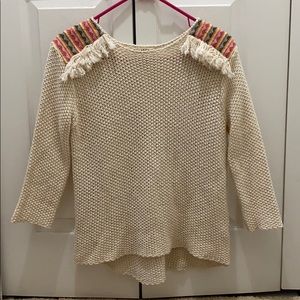 Billabong women’s knitted crocheted sweater